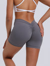 ZASUWA Female Deep-V Scrunch Bum Leggings