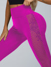 ZASUWA Female Breathable Side Net Hip-lift Leggings