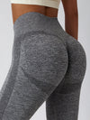 ZASUWA Female Scrunch Bum Quick-dry Hip-lift Seamless Leggings