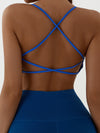 ZASUWA Female Cross Beautify Back U Collar Sports Bras