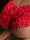 ZASUWA Female Sexy Flower Lace Panties