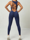 ZASUWA Female Hollow Out Beauty Back Jumpsuit