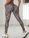 🖤ZASUWA Female Leopard Scrunch Bum Body Fit Leggings