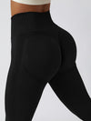 ZASUWA Female Scrunch Bum Quick-dry Hip-lift Seamless Leggings