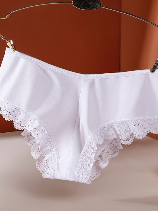 ZASUWA Female Hollow Out Silk T-back Panties