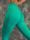 ZASUWA Female Tiktok Scrunch Bum Hip-lift Leggings