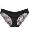 ZASUWA Female Sexy Silk Splicing Flower Lace Print Panties