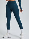 ZASUWA Female Hip-lift Solid Color Seamless Quick-dry Leggings