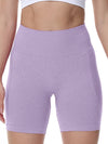 ZASUWA Female Quick-dry Scrunch Bum Seamless Spandex Gym Booty Shorts