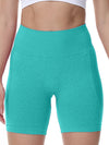 ZASUWA Female Quick-dry Scrunch Bum Seamless Spandex Gym Booty Shorts