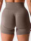 ZASUWA Female Quick-dry Scrunch Bum Seamless Spandex Gym Booty Shorts