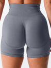 ZASUWA Female Quick-dry Scrunch Bum Seamless Spandex Gym Booty Shorts