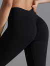 ZASUWA Female Seamless Scrunch Bum Yoga Leggings