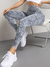 ZASUWA Female Seamless Denim Scrunch Bum Leggings