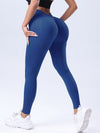 ZASUWA Female Sexy Deep V Back Scrunch Bum Leggings