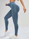 ZASUWA Female Denim Scrunch Bum Leggings