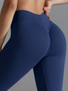 ZASUWA Female Seamless Scrunch Bum Yoga Leggings