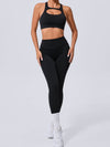 ZASUWA Female Pocket Cutout Cross Back Scrunch Bum Tracksuit