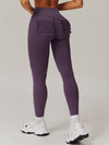 ZASUWA Female Pocket Scrunch Bum Flare Leggings