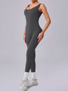 ZASUWA Female Cutout Backless Jumpsuit