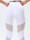 ZASUWA Female Fishnet Quick Dry Tight Yoga Leggings