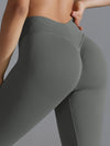 ZASUWA Female Seamless Scrunch Bum Yoga Leggings