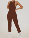 ZASUWA Female  "Patchwork" Style Zipper Jumpsuit