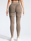 ZASUWA Female Fishnet Denim Scrunch Bum Hip-lift Leggings