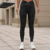 ZASUWA Female Denim Scrunch Bum High-rise Leggings