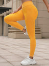 ZASUWA Female Denim Scrunch Bum High-rise Leggings