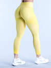 ZASUWA Female Solid Color Quick Dry Hip-lift Leggings