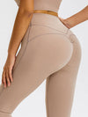 ZASUWA Female High-rise Hip-lift Scrunch Bum Yoga Leggings