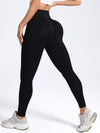 ZASUWA Female Seamless Scrunch Bum Quick-dry Leggings