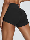 ZASUWA Female Scrunch Bum High-rise Spandex Gym Booty Shorts