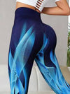 ZASUWA Female Sexy Hot Tie-dye Scrunch Bum Hip-lift Seamless Leggings