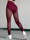 ZASUWA Female Sexy Fishnet Scrunch Bum Leggings