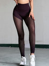 ZASUWA Female Sexy Fishnet Scrunch Bum Leggings