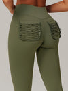 ZASUWA Female Pocket Scrunch Bum Leggings