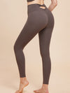 ZASUWA Female Twist Cutout Hip-lift Leggings