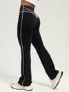 ZASUWA Female Flare Hip Stripes Leggings