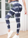 ZASUWA Female Hot Tie-dye Ombre Scrunch Bum Leggings