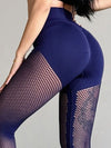 ZASUWA Female Sexy Fishnet Scrunch Bum Leggings