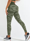 ZASUWA Female Sexy Camouflage Scrunch Bum Leggings