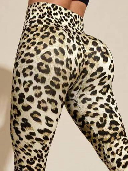 ZASUWA Female Leopard Print Leggings