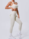 ZASUWA Female Pocket Cutout Cross Back Scrunch Bum Tracksuit