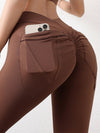 ZASUWA Female Pocket Scrunch Bum Hip-lift Leggings