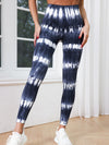 ZASUWA Female Hot Tie-dye Ombre Scrunch Bum Leggings