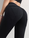 ZASUWA Female Pocket Scrunch Bum Hip-lift Leggings