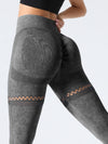 ZASUWA Female Fishnet Denim Scrunch Bum Hip-lift Leggings