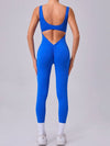 ZASUWA Female Cutout Backless Jumpsuit